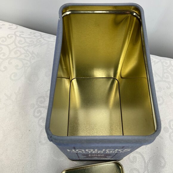 Vintage Horlicks Malted Milk Collectible Tin Storage Container With Classic Dair - Picture 7 of 7